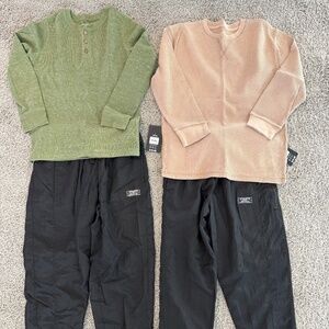 BOYS matching sets size 10/12)